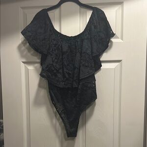 Black Lace Bodysuit
